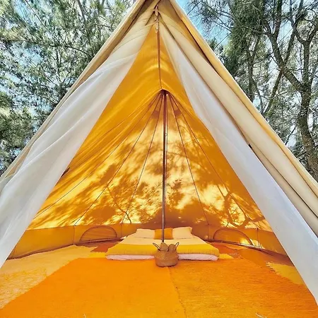 Luksustelt Glamping On Organic Yoga Farm With Natural Swimming Pool Near *