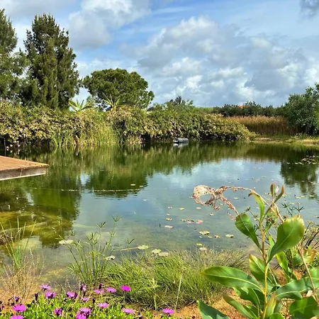 Glamping With Yoga And Natural Pool Near Fuseta Luxuszelt