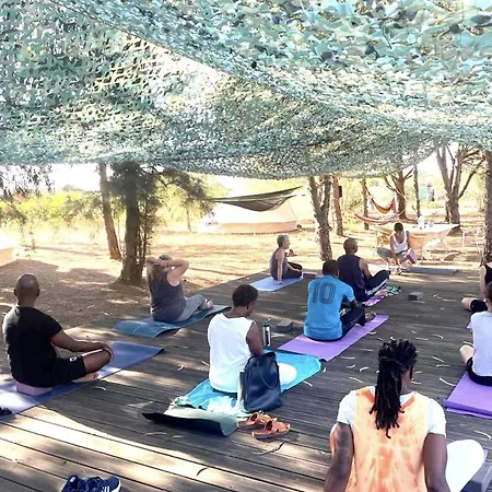 Tente de luxe Glamping On Organic Yoga Farm With Natural Swimming Pool Near *