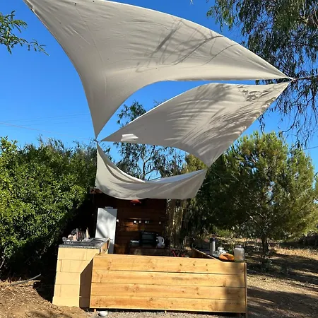 Glamping On Organic Yoga Farm With Natural Swimming Pool Near ラグジュアリーテント モンカラパッショ
